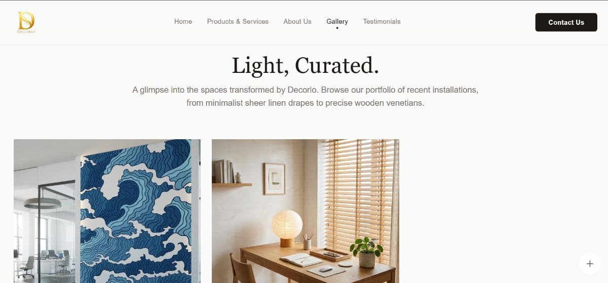 Decorio Curtains & Blinds Asset Showcase 3